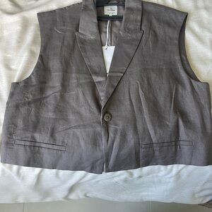 Pull&Bear Gray Vest